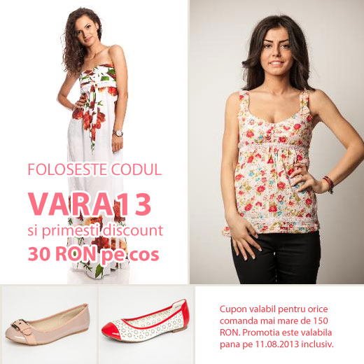 30 RON Discount Vara13 30 RON Discount Vara13