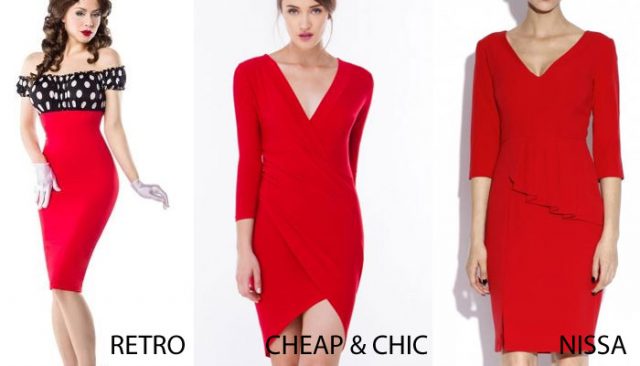 Rochii rosii - Retro, Cheap & Chic, Nissa Rochii rosii - Retro, Cheap & Chic, Nissa